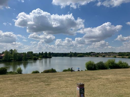 Furzton Lake, other side of MK Bowl