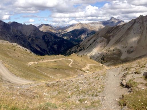 Fin de la montée du Col de Furfande.