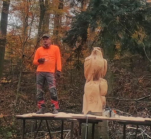 Holzkünstler Dieter Binder aus Zaisersweiher