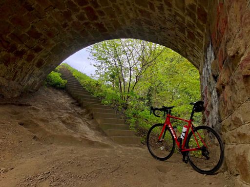 Komoot Rennerad Weg 😯