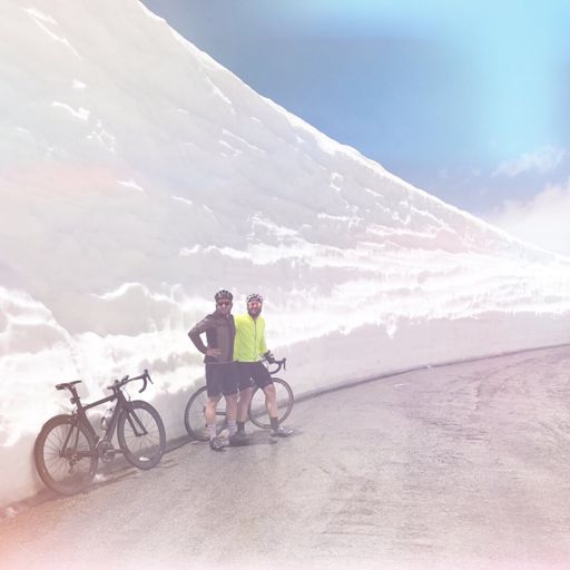 Con Miguel Ángel (Subida al Pico Veleta (Granada))