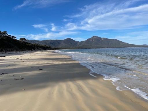 Hazards Beach was totally deserted