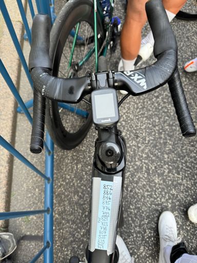 gotta do your homework before a race 📝