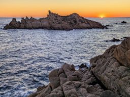 Lever de soleil au cap camarat avec ma soeur