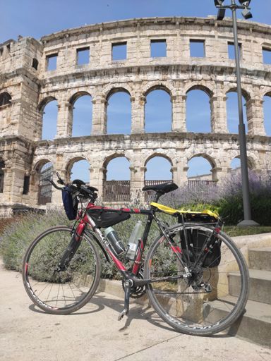 Römisches Amphitheater Pula 27 v.Chr. eröffnet......beeindruckend.....sehr gut erhalten.