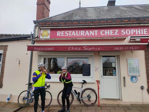 Mes compagnons après le déjeuner