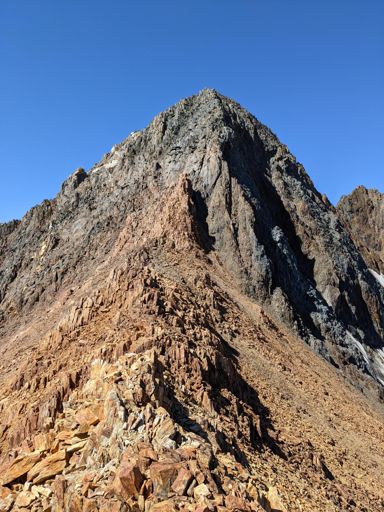 Northeast Ridge of Red and White Mountain.