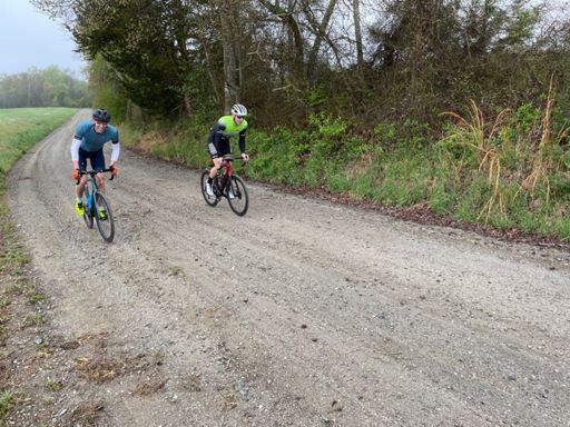 Matt and Travis not far behind