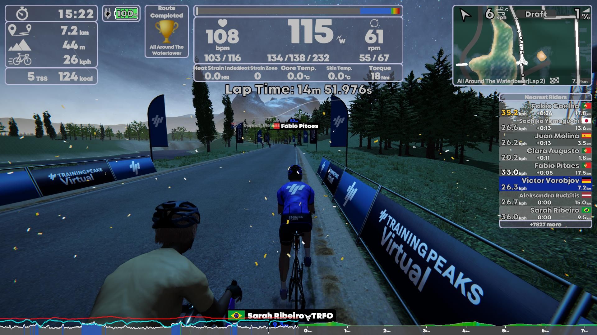 TrainingPeaks Virtual