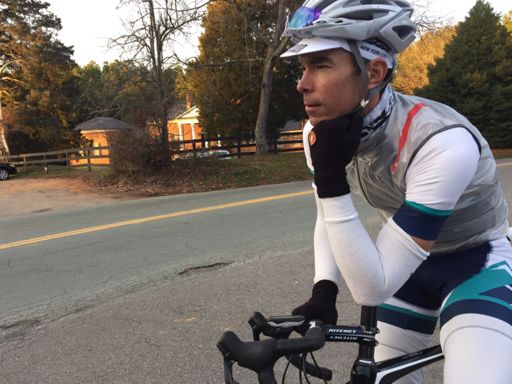 That's quite the steerer tube you have there Andy