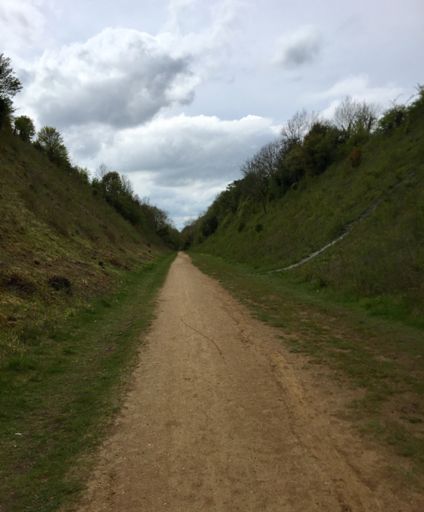 Sewell Greenway - passable on a road bike, but better suited to a CX