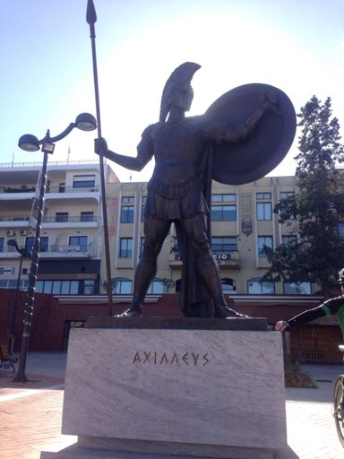 Mythical hero Achilles's hometown