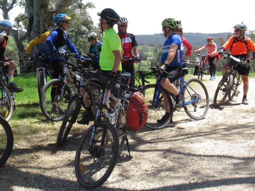 Waiting at the top of a hill