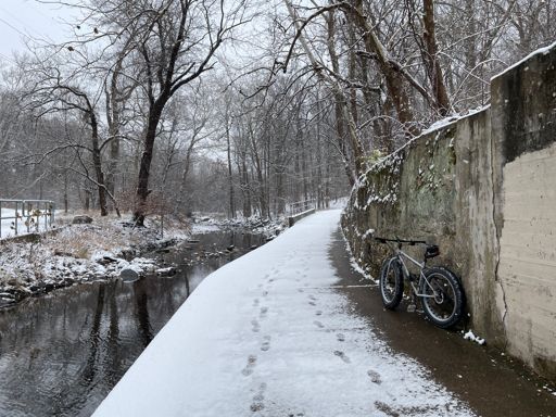 Have this same photo with my xcountry skis and 6" of snow from 15 years ago