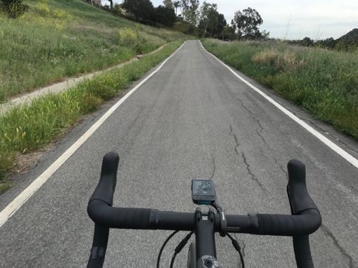 View from the cockpit
