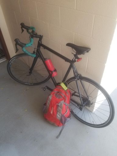 No saddlebag today ;)