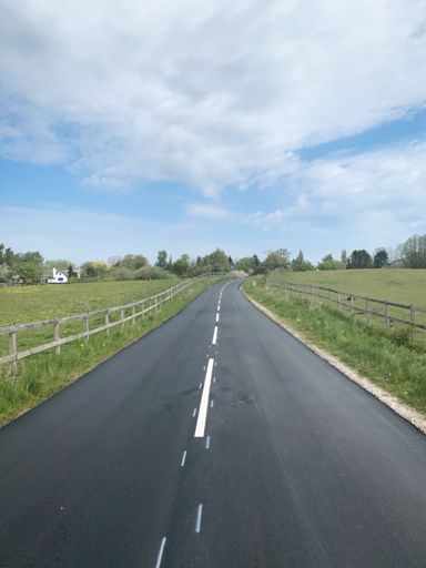 Lækkert med nyt asfalt