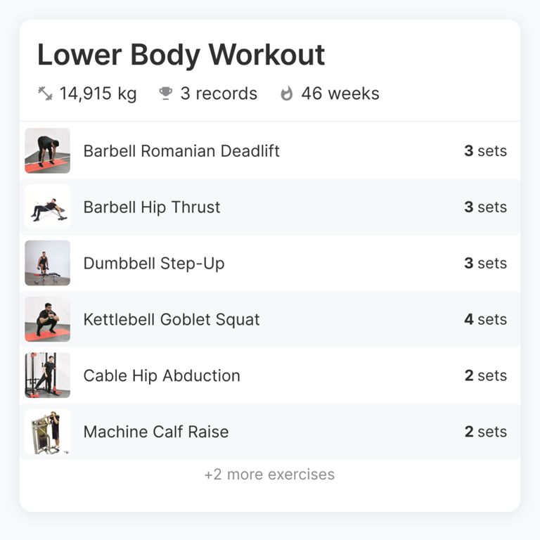 Lower Body Workout