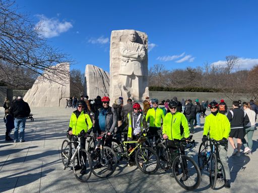 Team Snowy Ambitions celebrates Martin Luther King