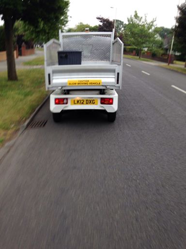 Perfect pacer at about 22mph! Might write to the council to buy more of those