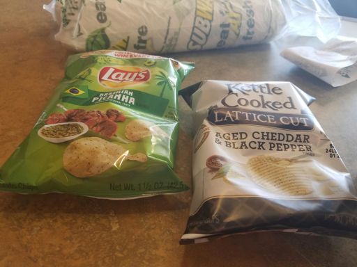 Brazilian chips shout out to the Rio Olympics.
