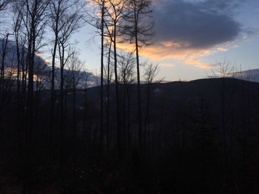 Včera jsem tam u toho vysílače byl