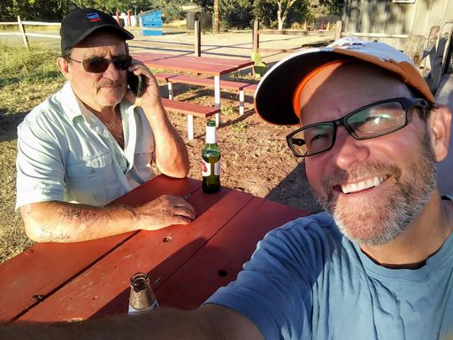 Just hangin out with Mark.