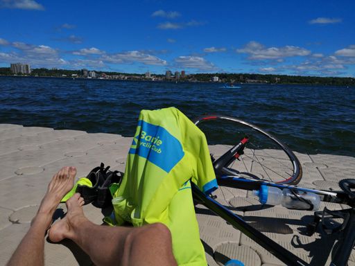 They replaced my old black private dock with the new beauty!