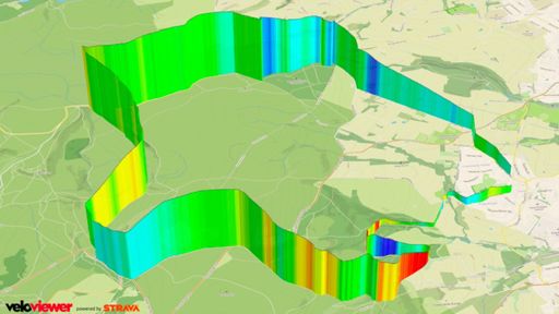 I think that 38 little ring might need swapping for a 34 for some of these off road climbs.