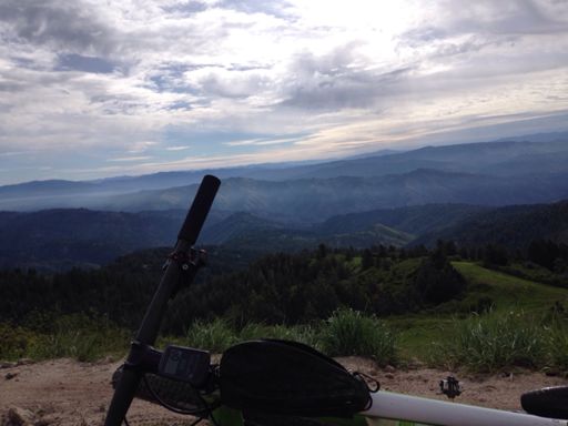 Finding my zen spot and tightening my stem.