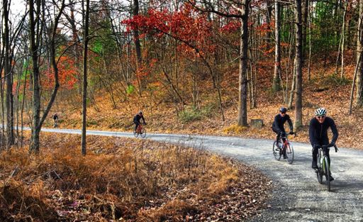 Gravel and climbs make Chris Z. smile. 😀