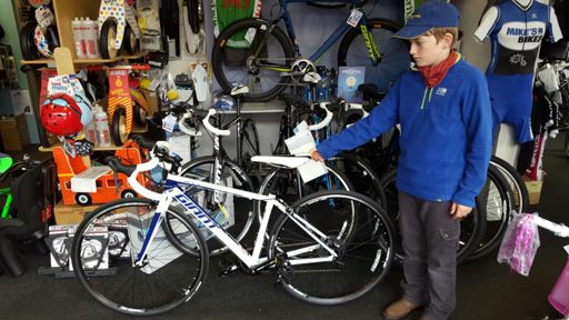 Very pleased with his new toy. Now i really cant keep up with him.