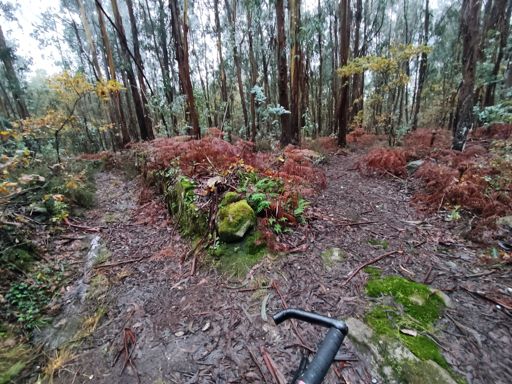 Na busca dos cadradinhos ciscados pola serranía de Guilhade atopei un primeiro enigma que non tiven moito problema en resolver; máis que nada porque ámbalas dúas alternativas aparecían no mapa e sabía onde ían parar...