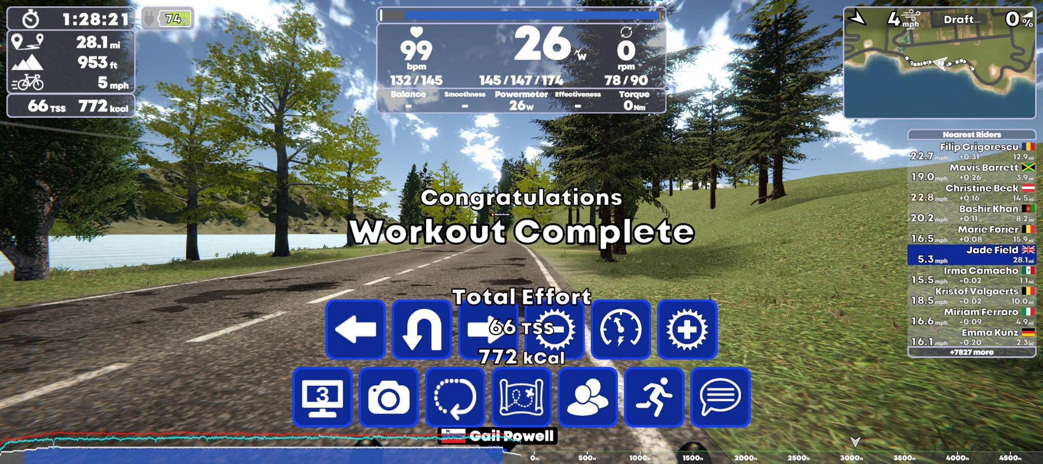 TrainingPeaks Virtual