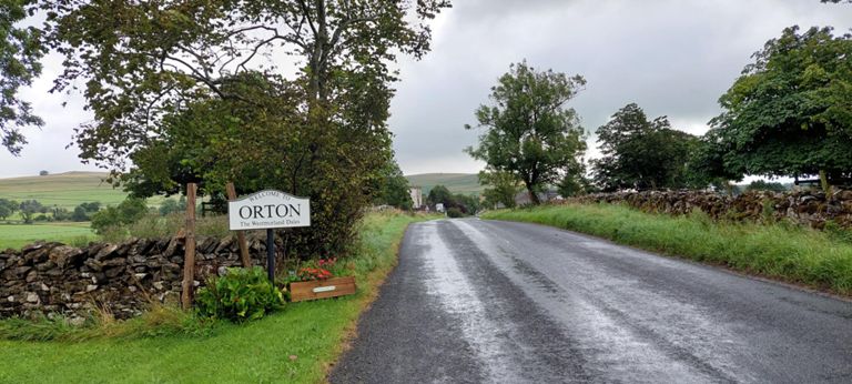 Orton in Westmoreland Dale. We didn't visit a chocolate shop. https://www.kennedyschocolates.co.uk/orton-chocolate-shop/