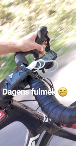 Bråttom iväg och helt urladdad Garmin 🤔