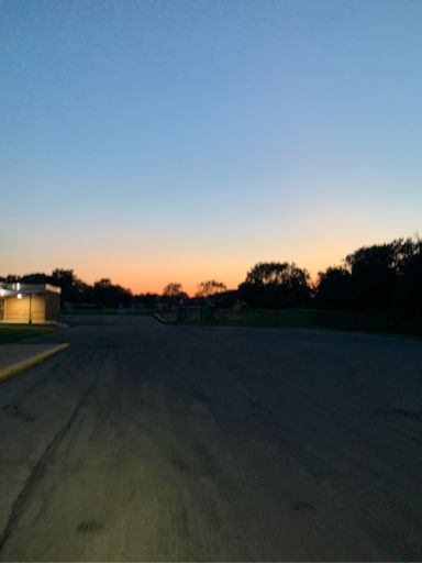 What????   It was still light out when I got home.