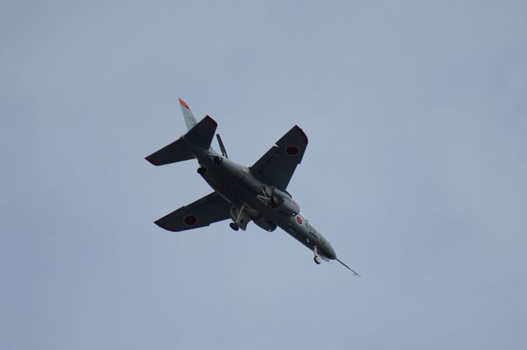 T-4 (α6000+18-300mm、メモリーNo.間違えてた...で撮影)　いつも思うがいい機体だな～