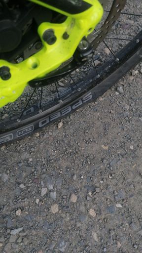 No pojeżdżone... zawsze jak jadę bez zapasu... 😖