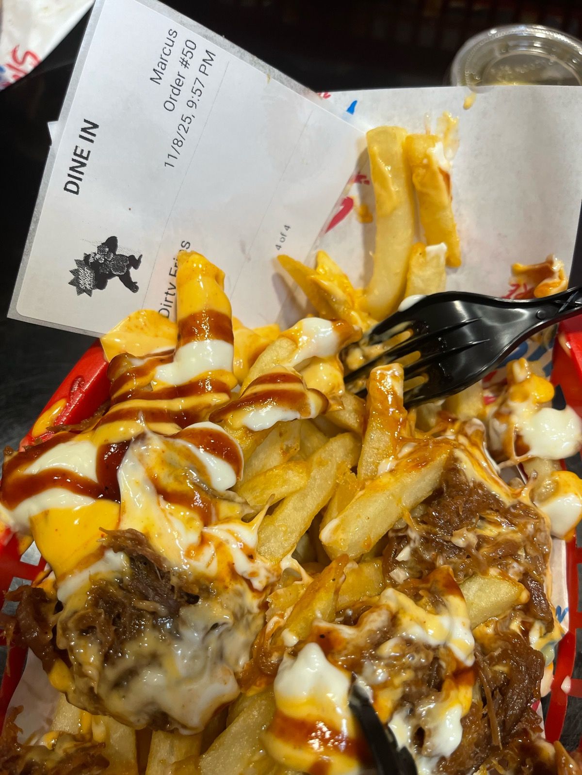 12.5 mi run to a burger house. Just for the dirty 