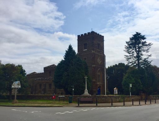 Church in the village of Silsoe
