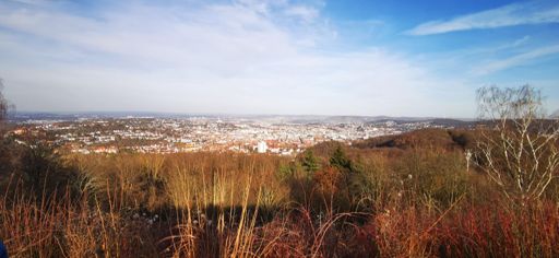 View from Birkenkopf to Stuttgart