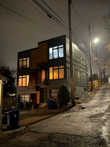 I like buildings set into hills. This is a nice modern one.