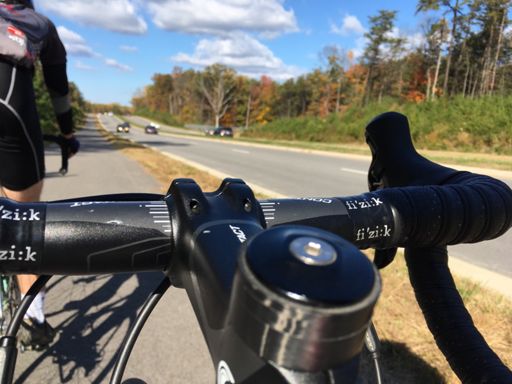 We didn't need to know where the trail headed. We just kept riding