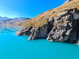 Tour du lac de moiry depuis grimentz, retour par la corne de sorebois