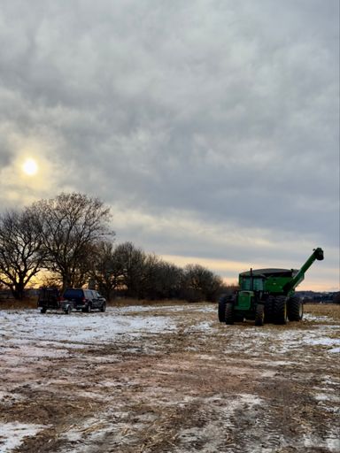 Not exactly warm at minus 6c 