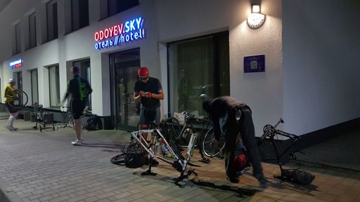 Вечер 21 августа, Одоев.