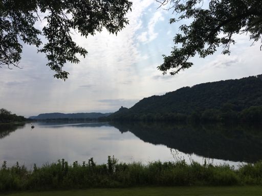 Lake Winona with sugar loaf in the distance