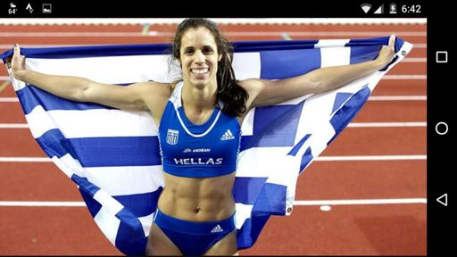 And Ekateríni Stefanídi, Pole Vault...