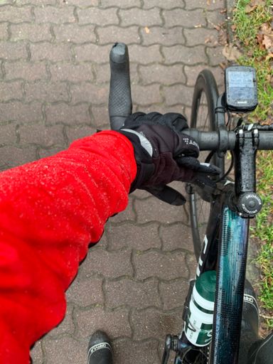 Abperlfähigkeit der Jacke: sehr gut:-)))